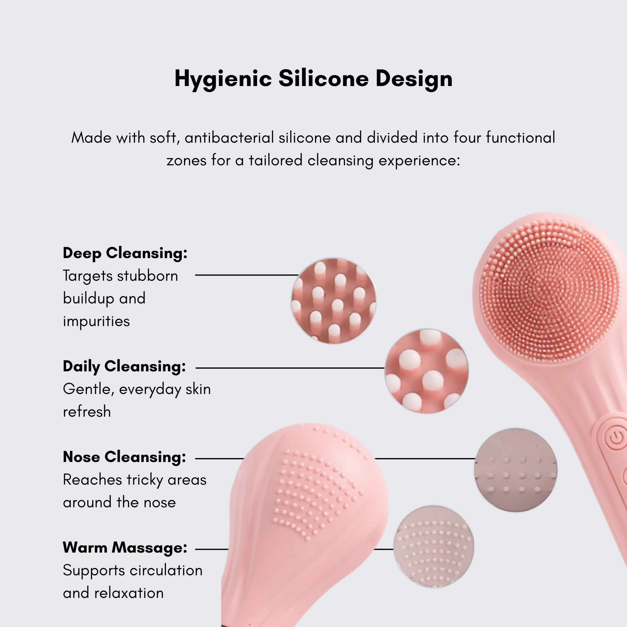 SkinWave Sonic Facial Cleansing Brush