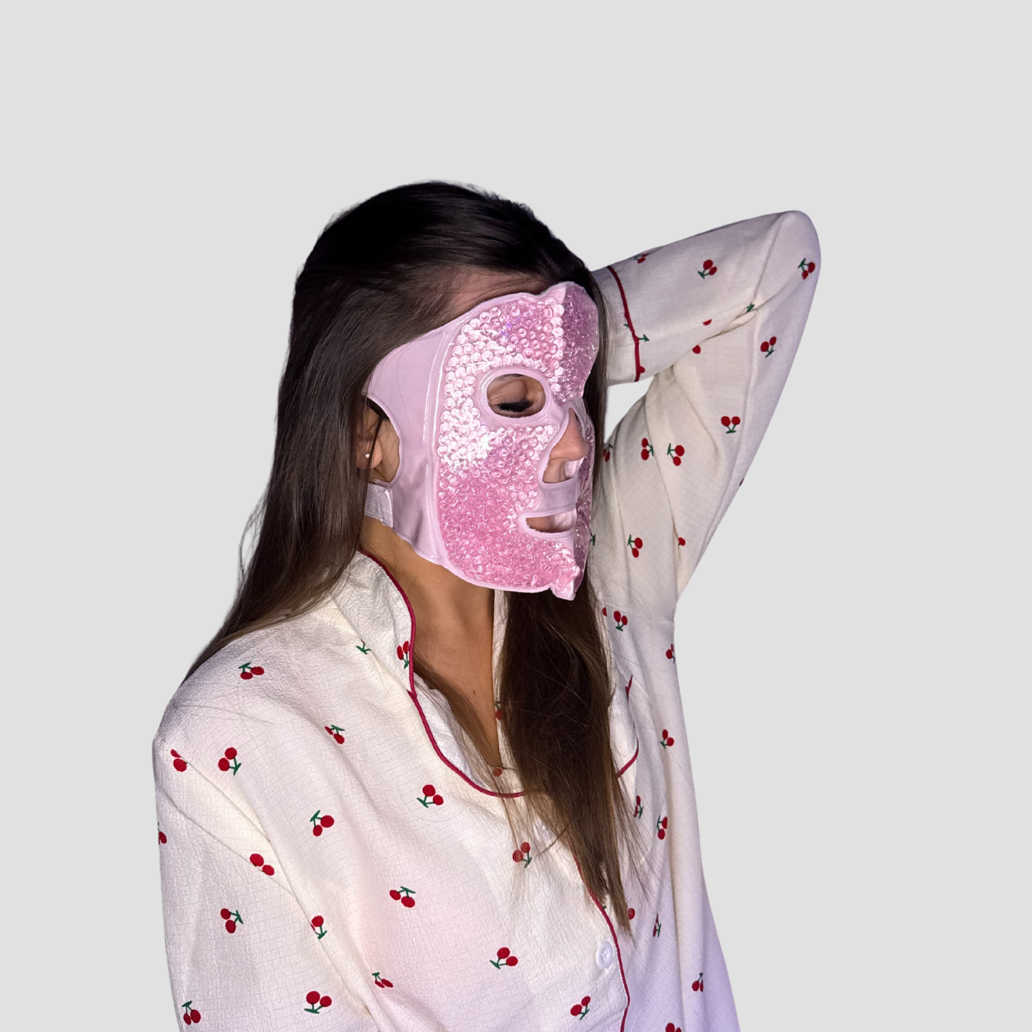 Reusable Cooling Gel Face Mask – Hot & Cold Therapy