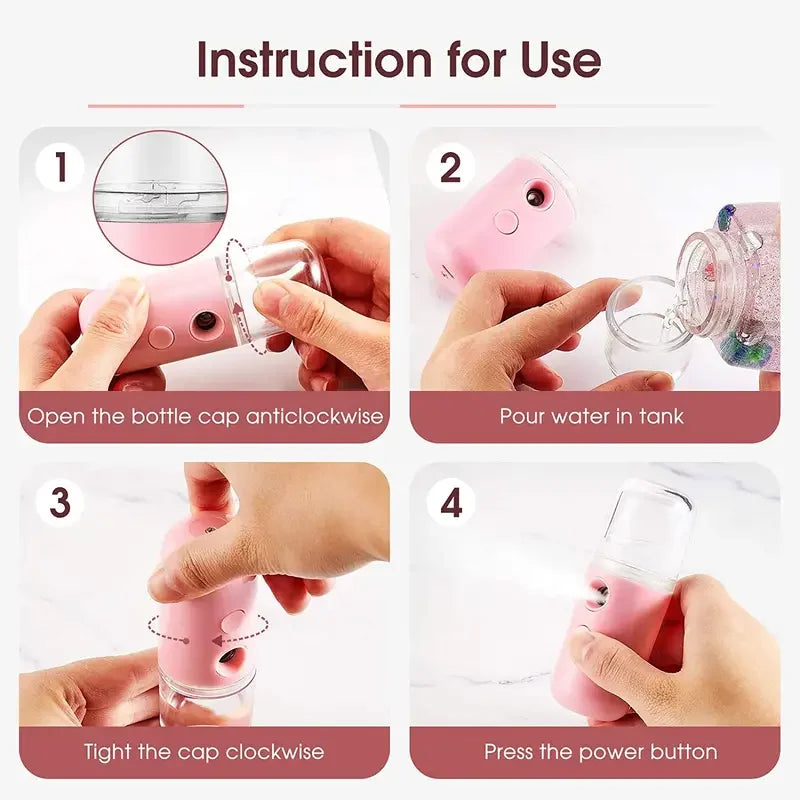 Mini Nano Facial Steamer