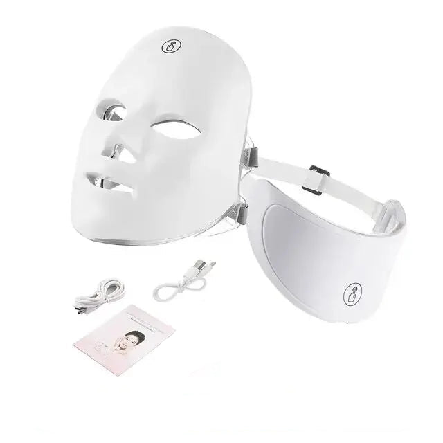 LED Light Therapy Facial & Neck Mask